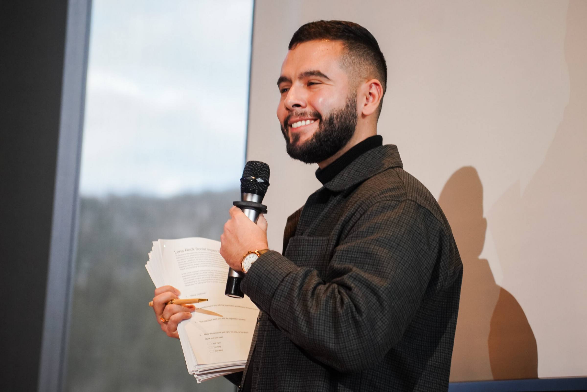 Gilberto Speaking at an institute | Yardstick Institute DSG Global