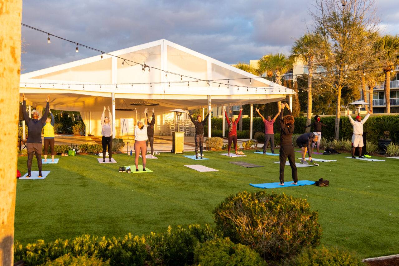 St. Simons Yoga and Meditation | Yardstick Institute Winter 2022 | DSG Global 