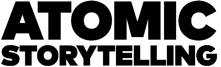 Atomic Storytelling logo - Chris Hare | Yardstick Institute DSG Global