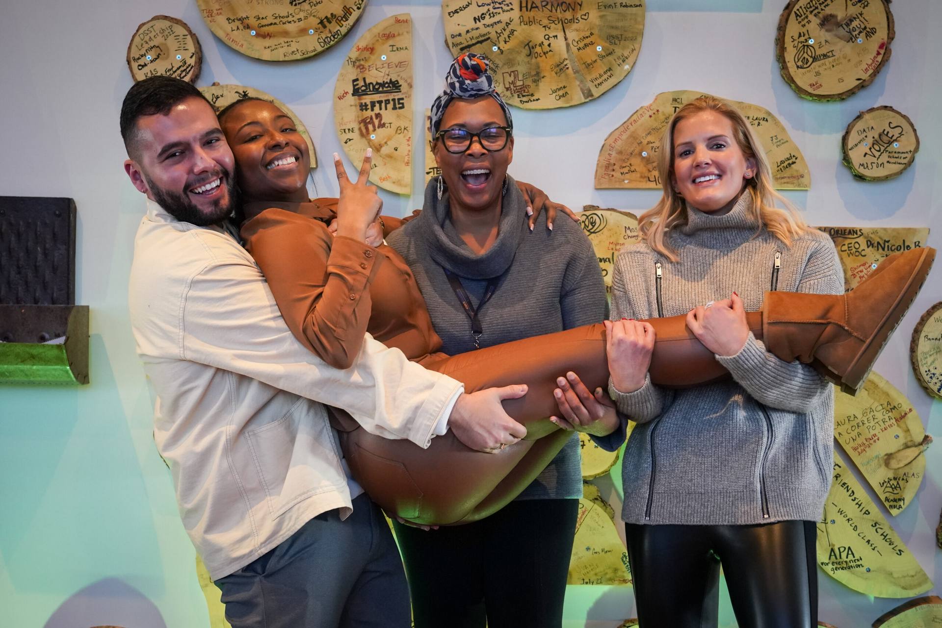 Gilberto, Candice, Monica, and Hazel | Yardstick Institute DSG Global 