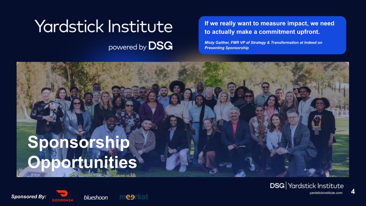 Sponsorship Opportunities